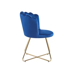 Stoel Chanelle Donkerblauw – Set van 2