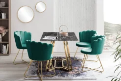 Stoel Chanelle Groen – Set van 2