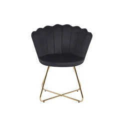 Stoel Chanelle Zwart – Set van 2