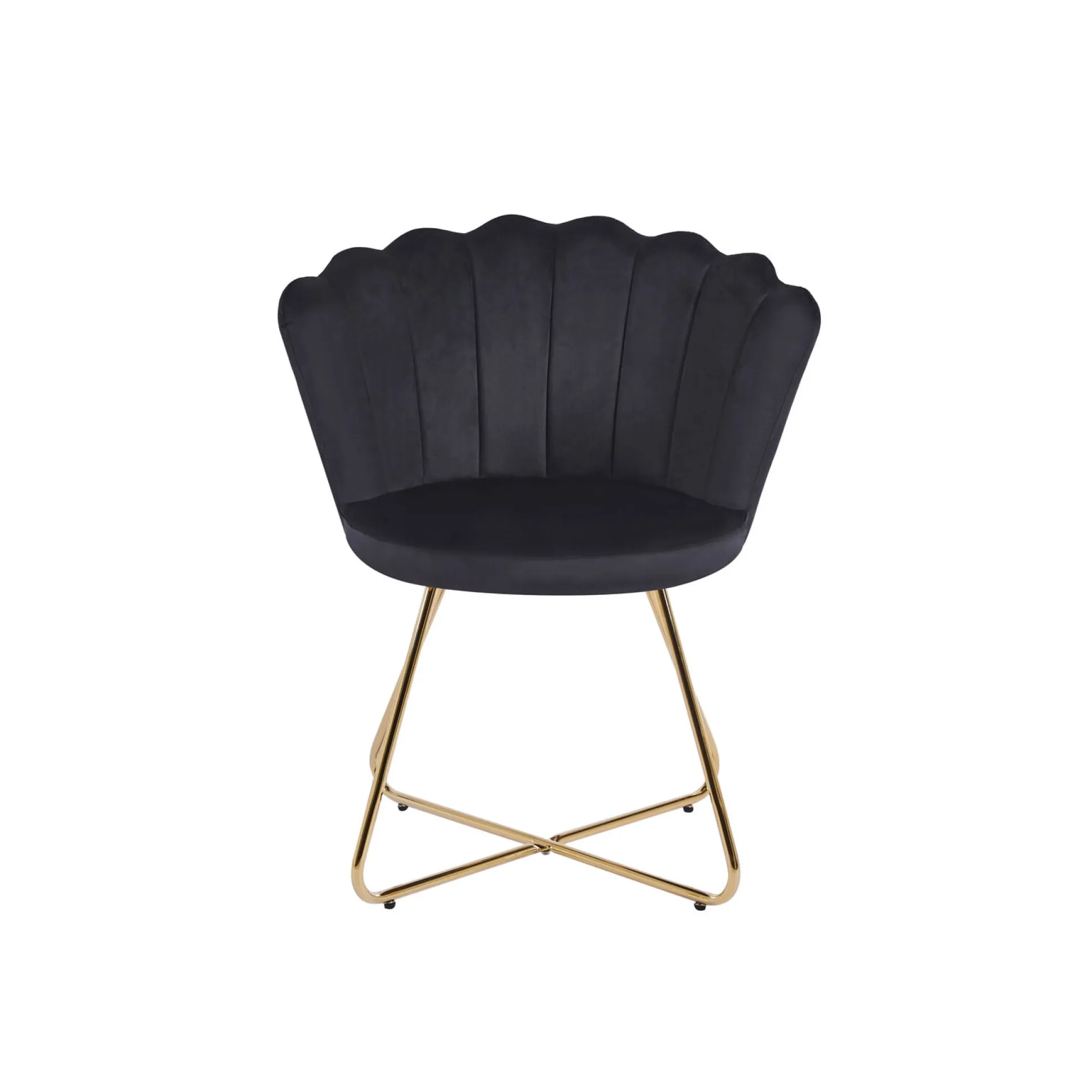 Stoel Chanelle Zwart – Set van 2