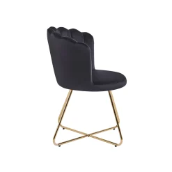 Stoel Chanelle Zwart – Set van 2