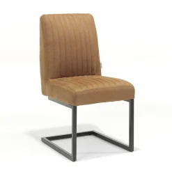 Stoel Chloe Cognac – Set van 4