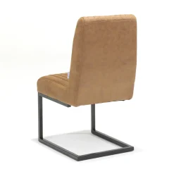 Stoel Chloe Cognac – Set van 4