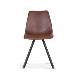 Stoel Collin Bruin – Set van 2