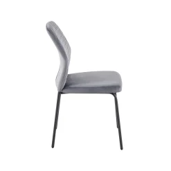 Stoel Dagmar Grijs – Set van 2