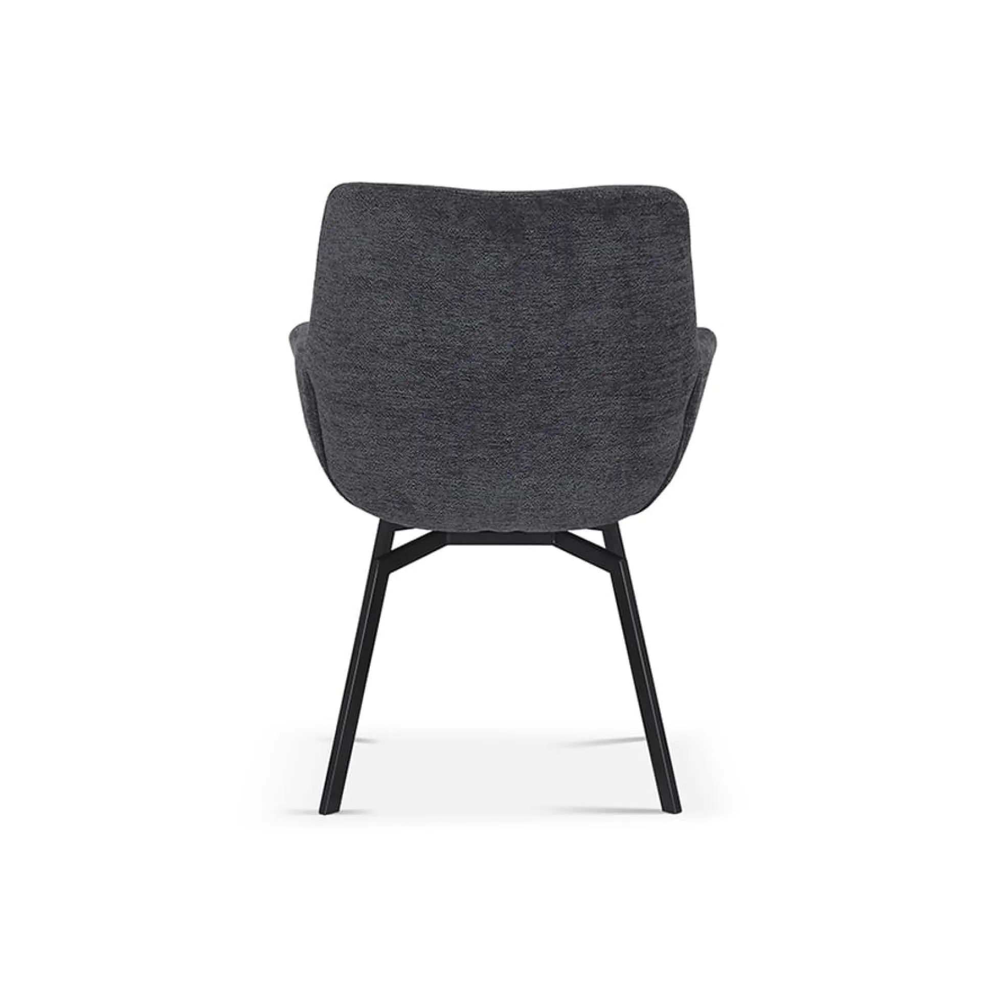 Stoel Denise Donkergrijs Teddy