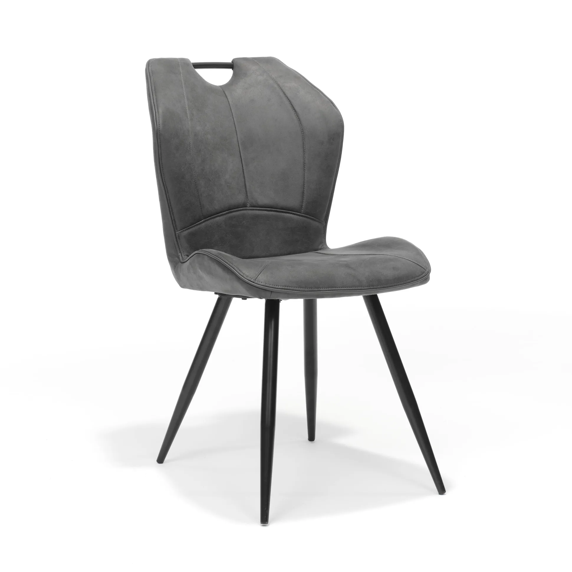 Stoel Floris Antraciet – Set van 4