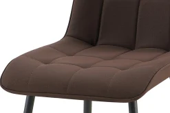 Stoel Fons Donkerbruin – Set van 4