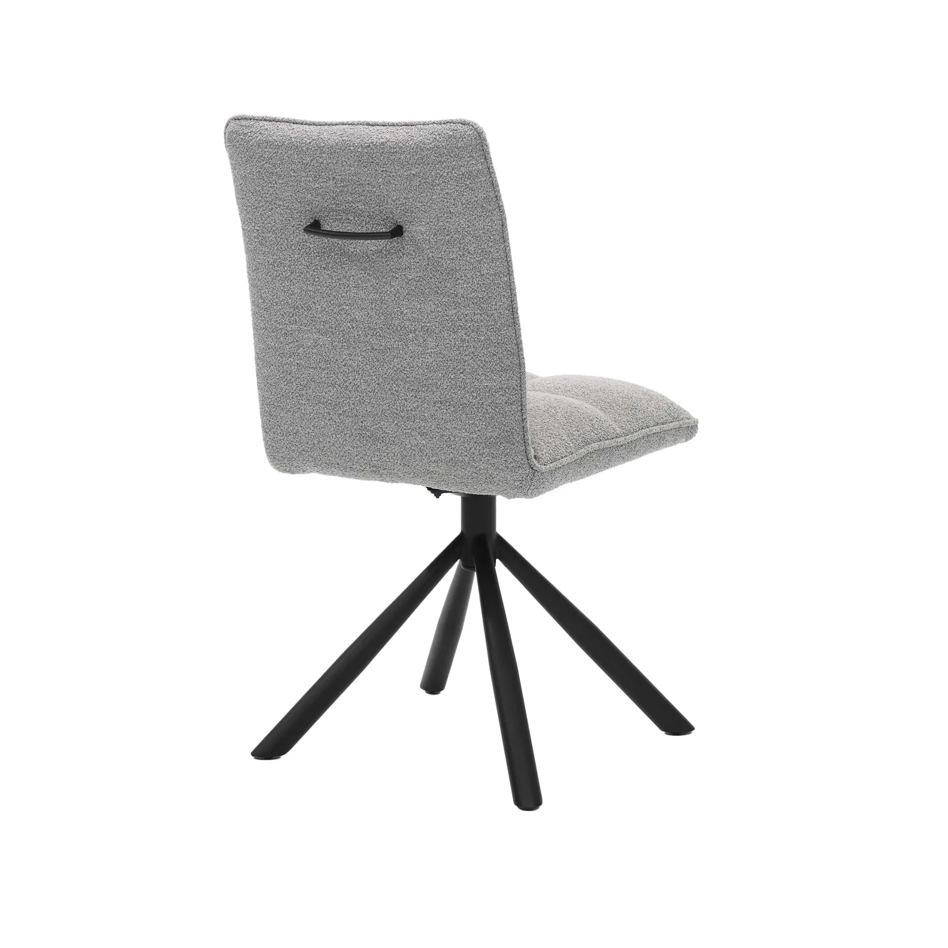 Stoel Gilles Steel Stof – Set van 4