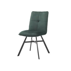 Stoel Gio Groen Velours – Set van 4