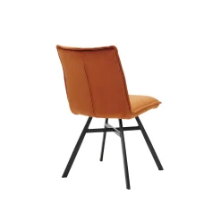 Stoel Gio Roest Velours – Set van 4