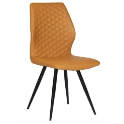 Stoel Iris Oranje – Set van 4