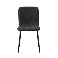 Stoel James Bouclé Grijs – Set van 2