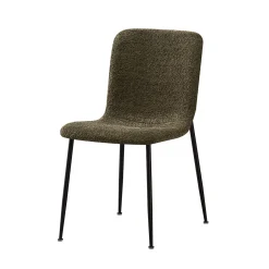 Stoel James Bouclé Groen – Set van 2