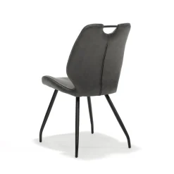 Stoel Job Antraciet – Set van 4