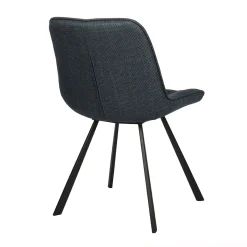 Stoel Johanna Donkerblauw – Set van 2