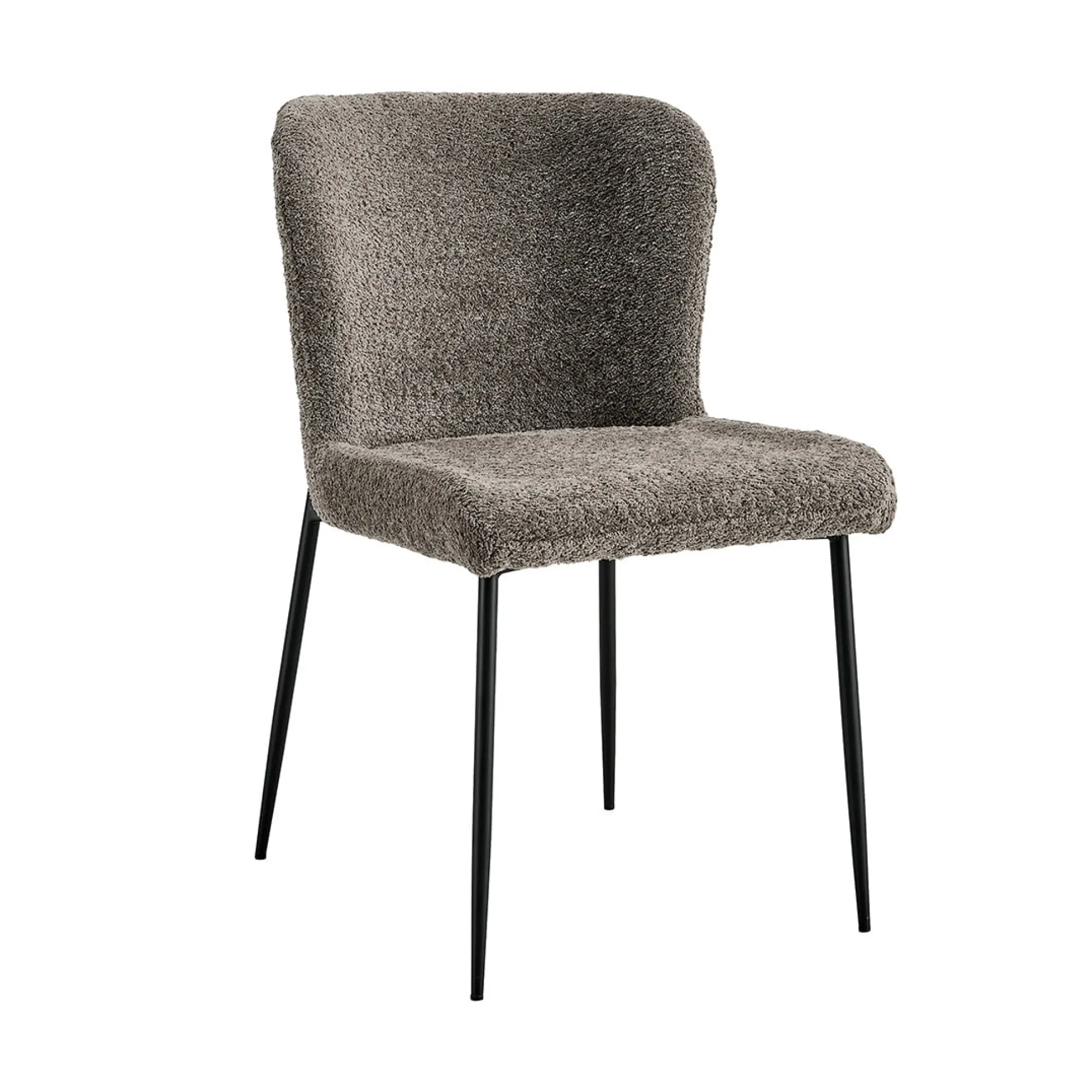 Stoel Jolie Bouclé Zand – Set van 2