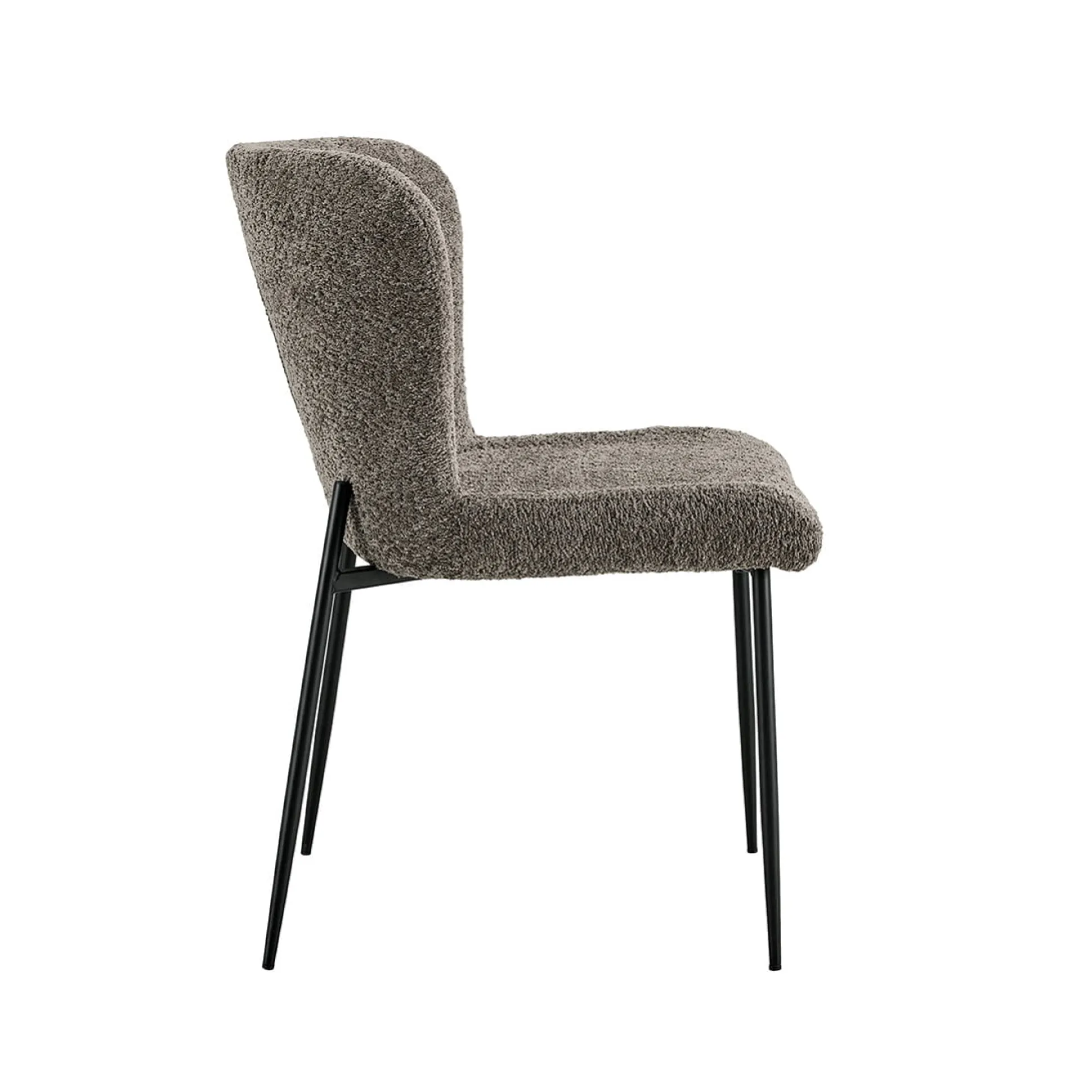 Stoel Jolie Bouclé Zand – Set van 2