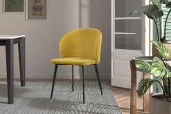 Stoel Lena Geel – Set van 4