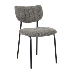 Stoel Lidy Donkergrijs – Set van 2