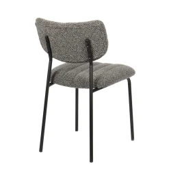 Stoel Lidy Donkergrijs – Set van 2