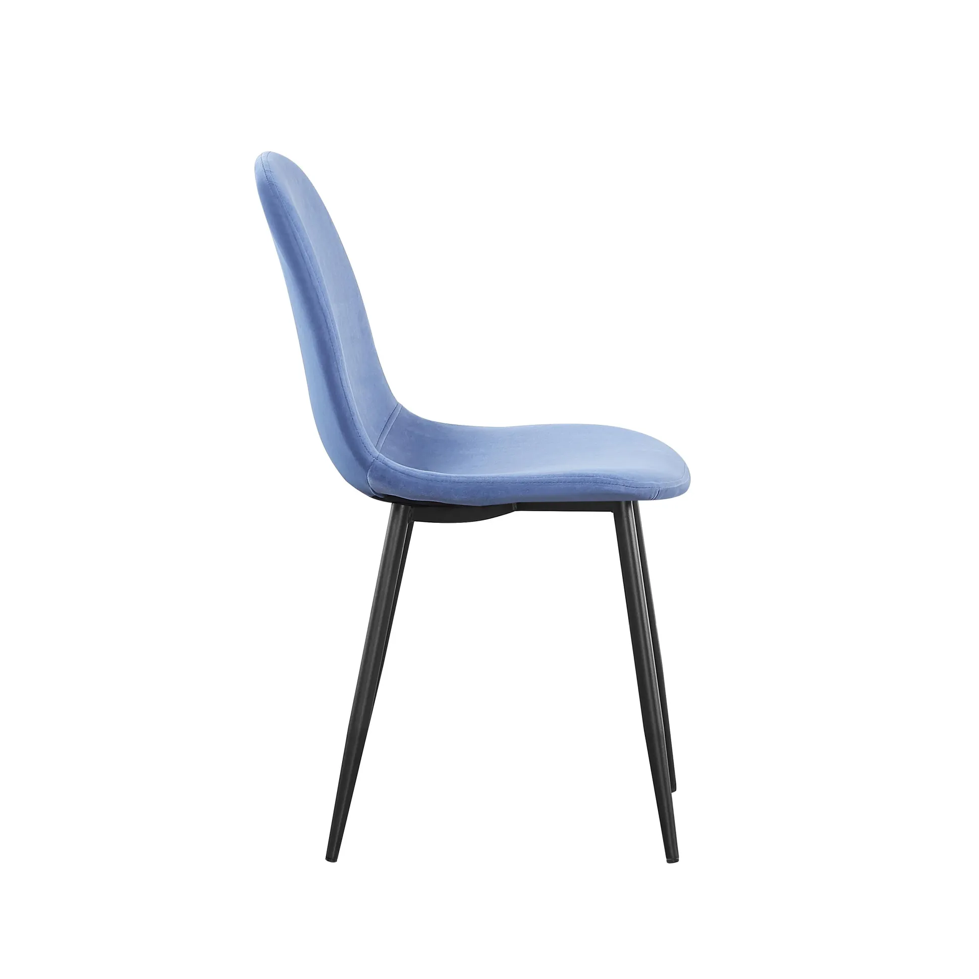 Stoel Lola Blauw – Set van 4