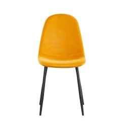 Stoel Lola Geel – Set van 4