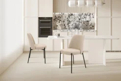 Stoel Lylou Zand – Set van 2