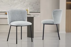 Stoel Lynn Lichtgrijs – Set van 2