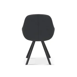 Stoel Malou Roze-Donkergrijs – Set van 2