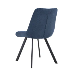 Stoel Margot Blauw – Set van 2