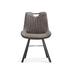 Stoel Marijn Donkergrijs – Set van 2