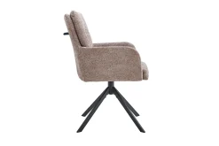 Stoel Mies Zand Stof – Set van 2
