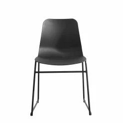 Stoel Millie Zwart – Set van 2