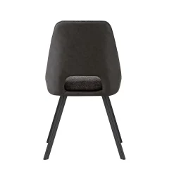 Stoel Nadine Bouclé Grijs – Set van 2