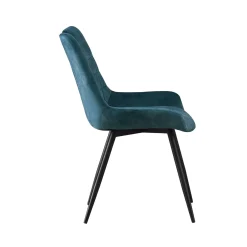 Stoel Nick Petrol – Set van 2