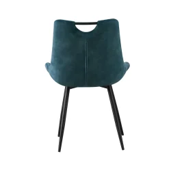 Stoel Nick Petrol – Set van 2