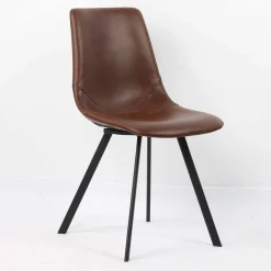 Stoel Olaf Bruin – Set van 2