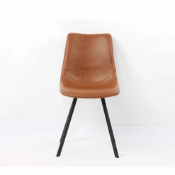 Stoel Olaf Cognac – Set van 2