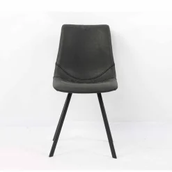 Stoel Olaf Zwart – Set van 2