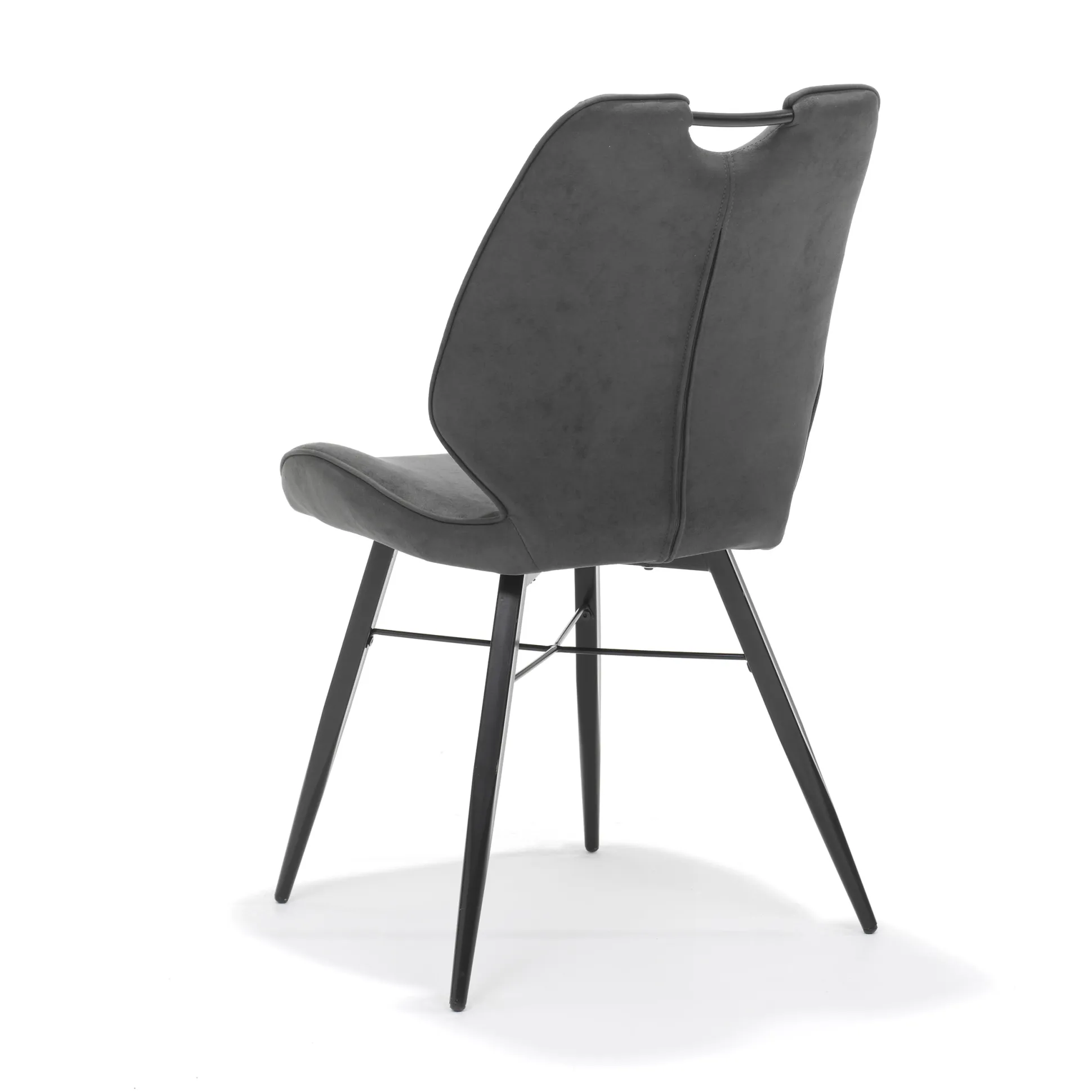 Stoel Olivier Antraciet – Set van 4