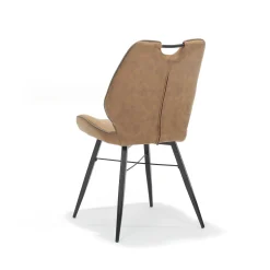 Stoel Olivier Cognac – Set van 4