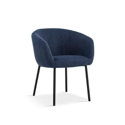 Stoel Pia Blauw – Set van 2