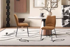 Stoel Quincy Roest – Set van 2