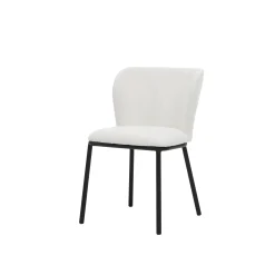 Stoel Silke Ivoor Teddy