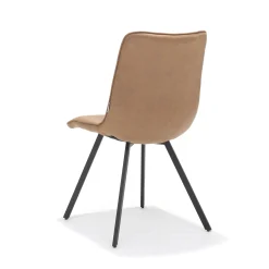 Stoel Thijs Cognac – Set van 4