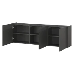 TV-meubel Lowie Grafiet 138 cm