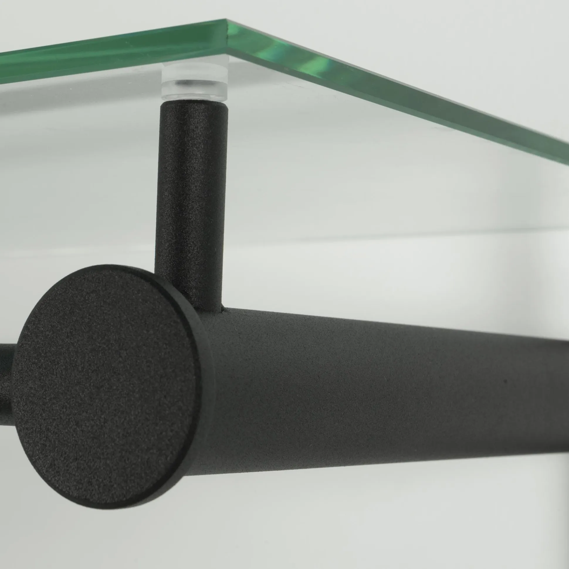 Wandkapstok Bart-3 Zwart