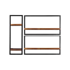 Wandrek Mali – 95x75x25 cm – Set van 3