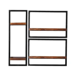 Wandrek Mali – 80x75x25 cm – Set van 3